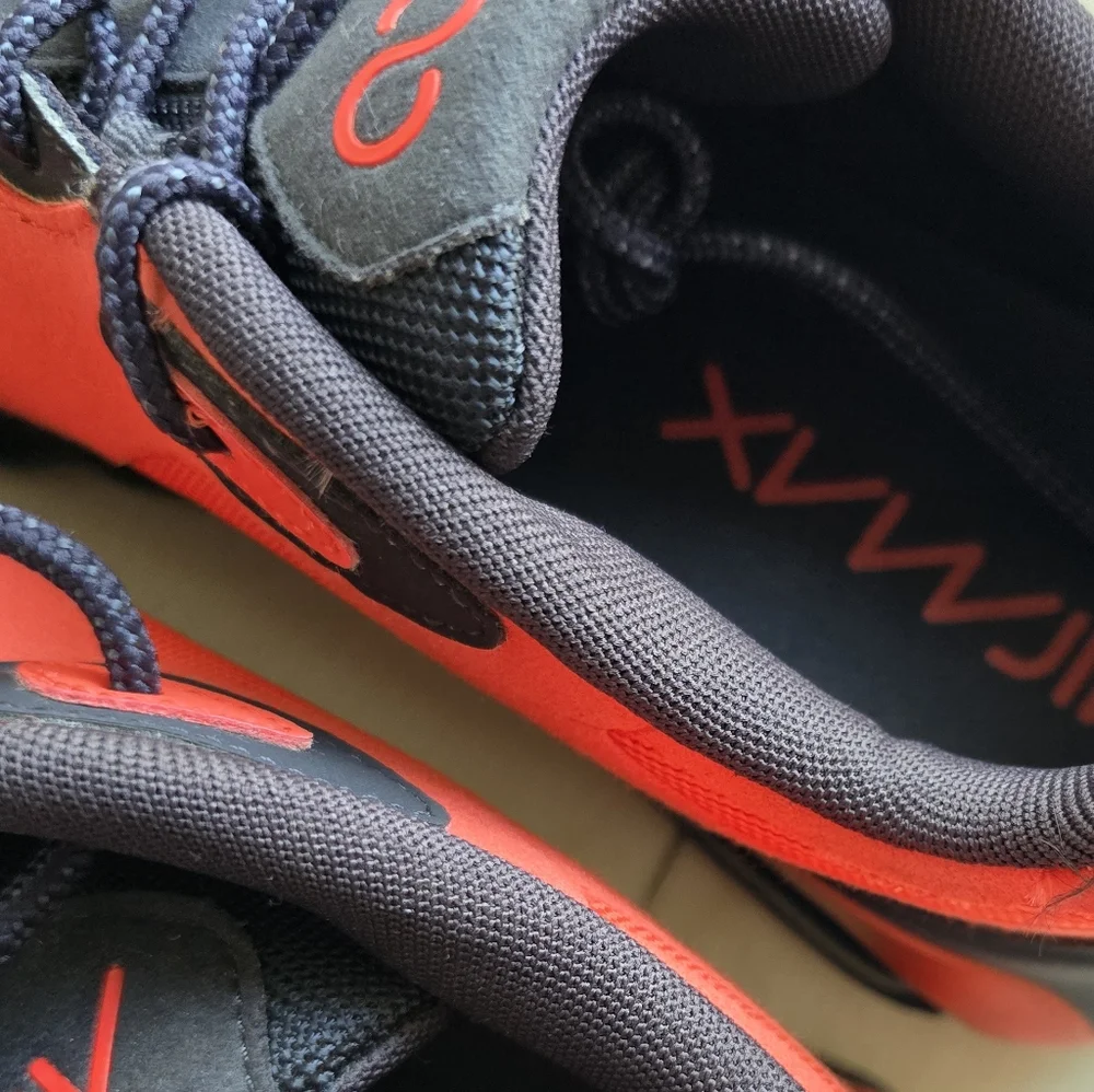 Nike Air Max 200 Black Habanero Red AQ2568-600